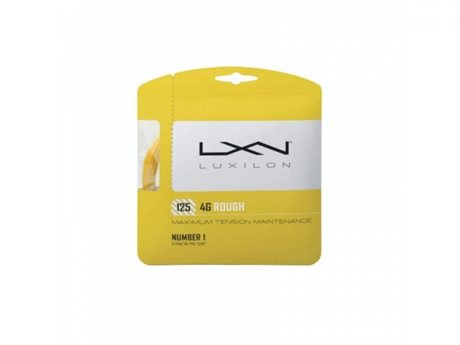 Luxilon 4G Rough 1,25mm Set Yellow 12,2m