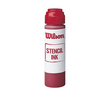 Wilson Regular Stencil Ink Red