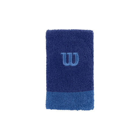Wilson Extra Wide Wristband W Blue