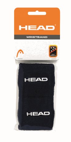 HEAD Wristband 2,5 Black