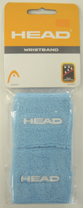 HEAD Wristband 2,5´´, light blue