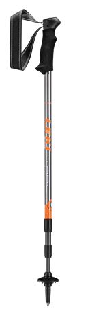 Leki Trail Lite gunmetal/orange/white 100 - 135 cm 65021261 2021