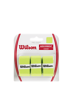 Produkt Wilson Pro Soft Overgrip X3 Lime