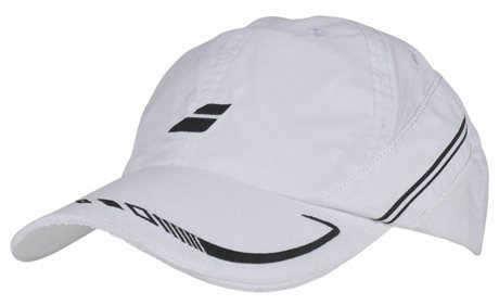 Babolat Cap IV 2015 bílá  - prodyšná čepice na tenis junior